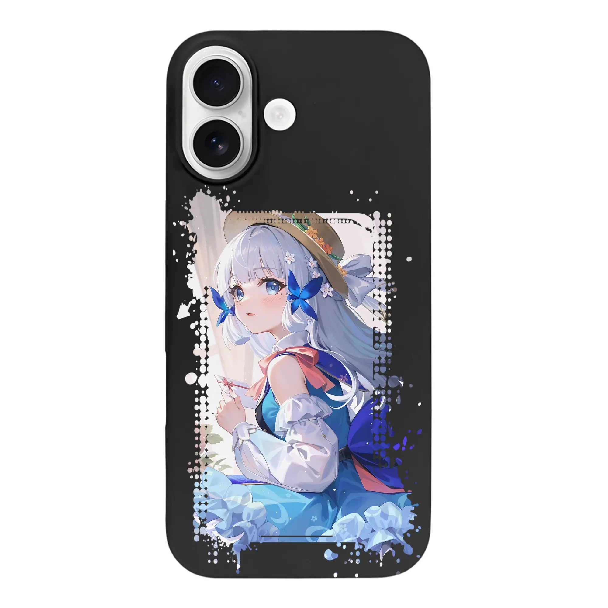 原 神 グッズ 神里綾華 - iPhone 17 シリーズ シリコンケース 薄型 耐衝撃 指紋防止 ソフトタッチカバー 精密フィット 傷防止 保護ケース iPhone 17/17 Air/17 Pro/17 Pro Max 対応